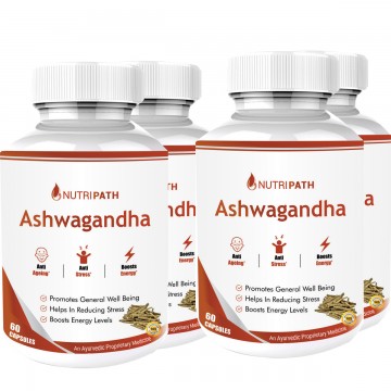 Nutripath Ashwagandha - 4 Bottle 